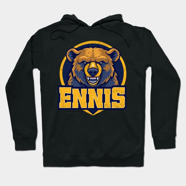 Ennis, Alaska - Original Design Hoodie by DankFutura